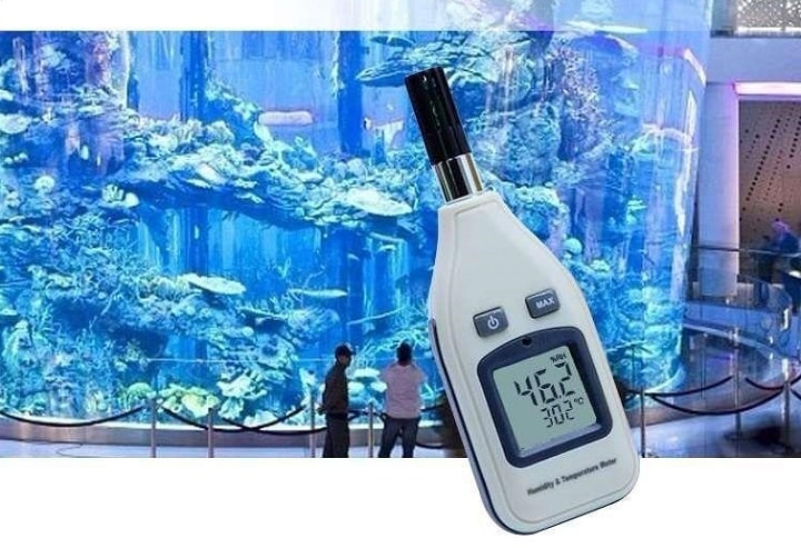 Máy đo nhiệt độ độ ẩm GM1362 đo chính xác Máy đo nhiệt độ độ ẩm GM1362 đo chính xác