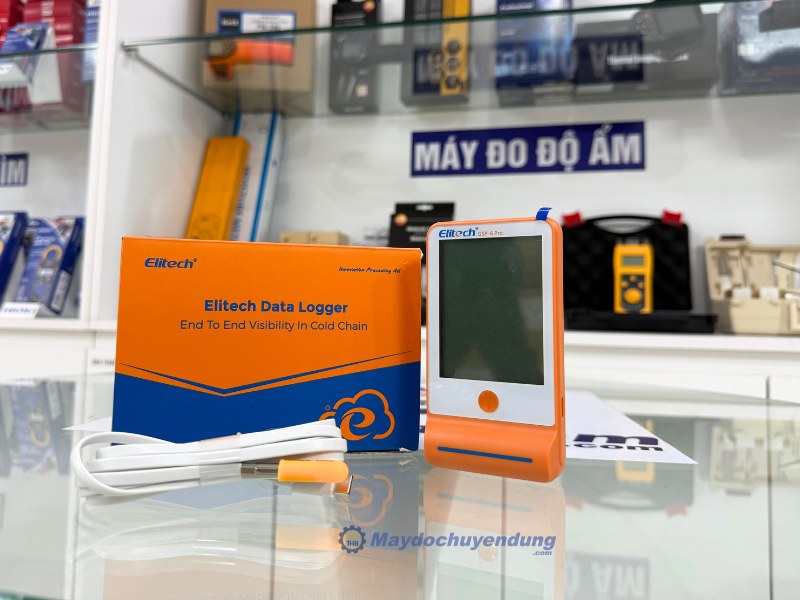 Nhiệt kế ẩm kế thiết kế nhỏ gọn, tích hợp khả năng đo lường nhiệt độ 