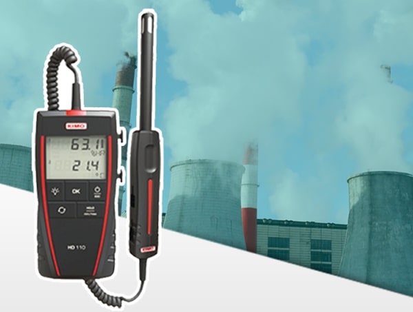 Máy đo nhiệt độ độ ẩm điểm sương Kimo HD110 Máy đo nhiệt độ độ ẩm điểm sương Kimo HD110