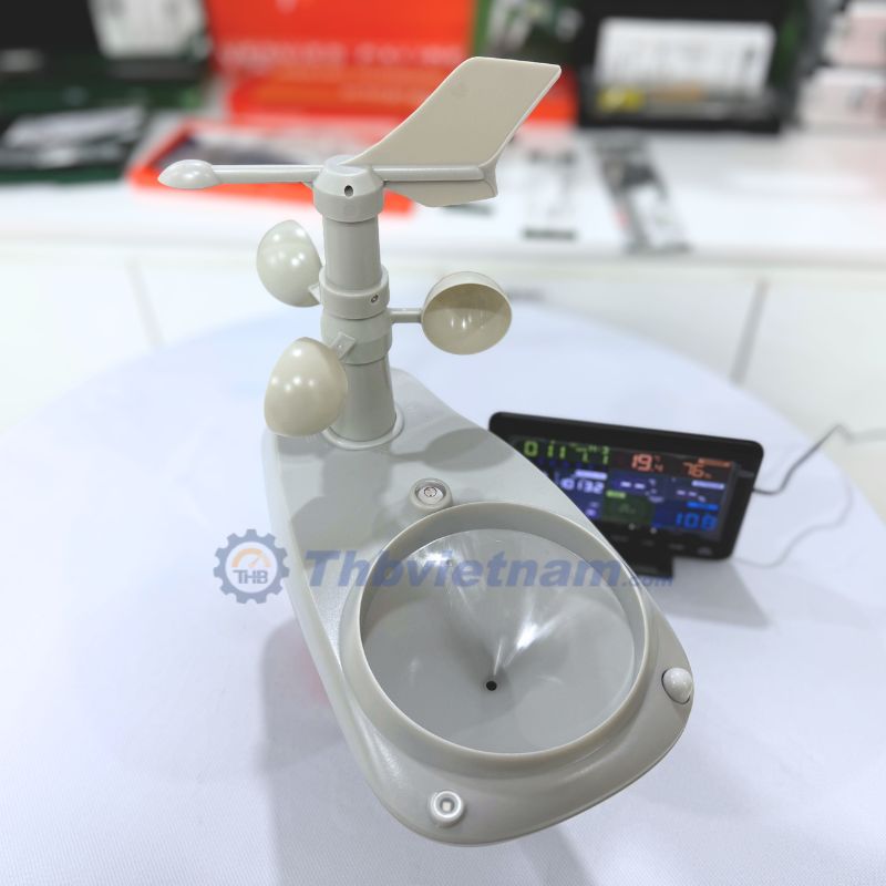 Bộ sản phẩm trạm thời tiết không dây và ghi dữ liệu AW006 chính hãng