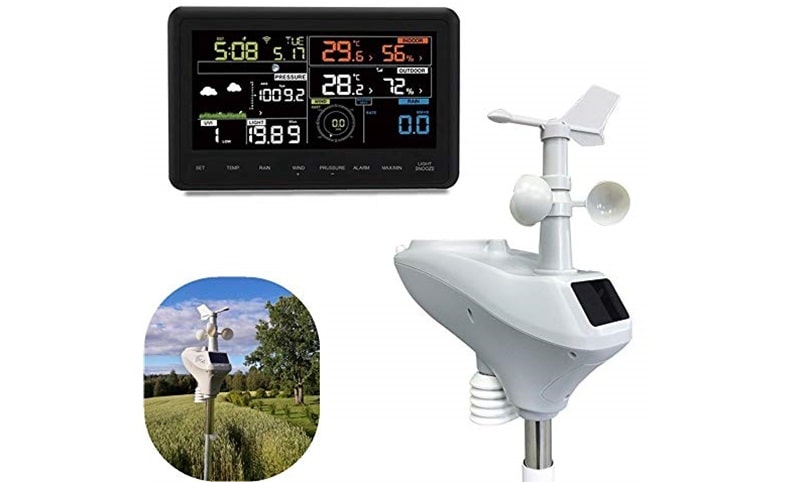 Trạm thời tiết không dây và ghi dữ liệu AW006 hiện đại