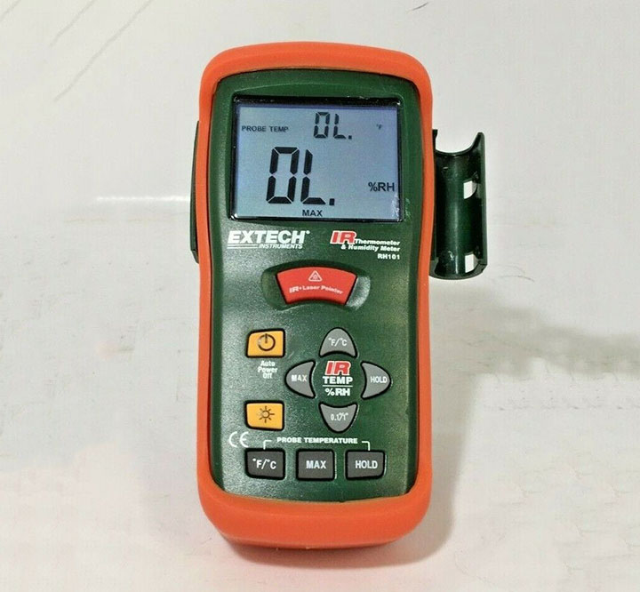 Extech RH101 có cảm biến độ ẩm từ xa