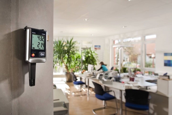 Testo 175-H1 ghi và truyền dữ liệu sang máy tính