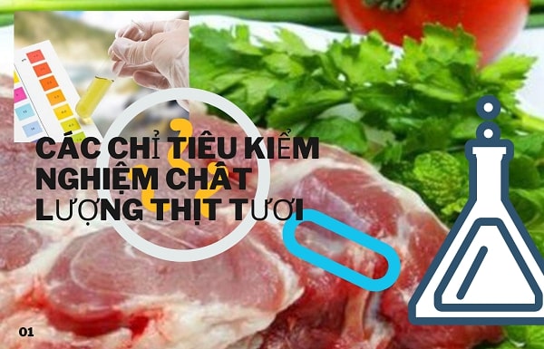 Các chỉ tiêu đánh giá chất lượng thịt heo đảm bảo an toàn