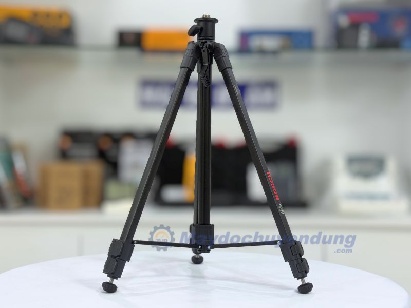 Chân máy Bosch BT 150 5/8 cho khả năng cố định tốt.