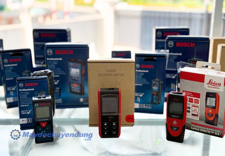 Gian hàng máy đo khoảng cách tại Máy đo chuyên dụng