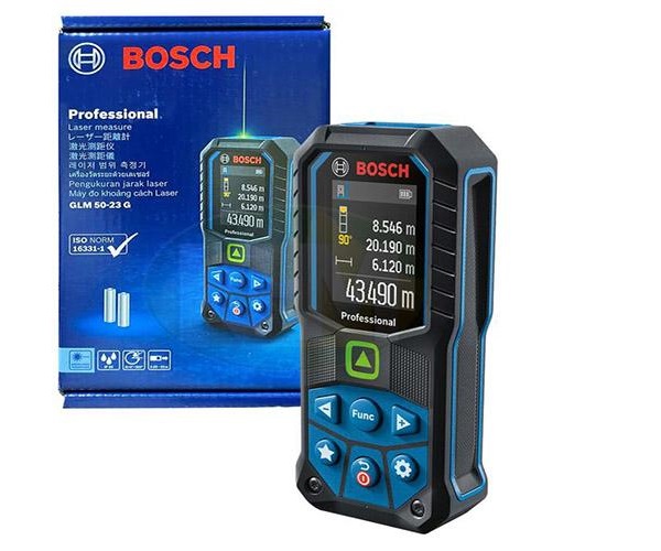 Máy đo khoảng cách Bosch GLM 50-23 G tia xanh