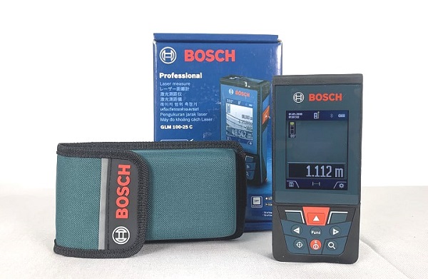 Máy đo khoảng cách Laser ngoài trời Bosch GLM 100-25C