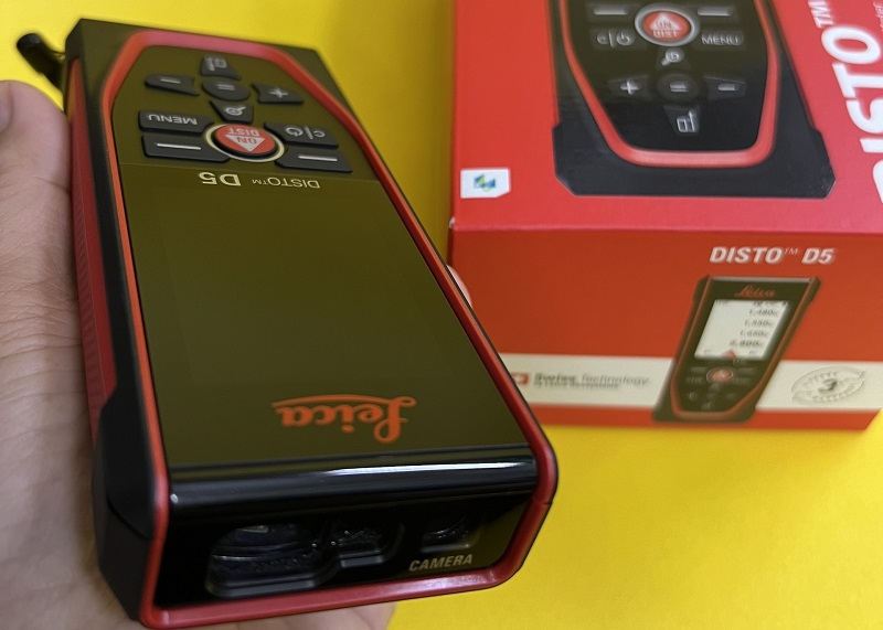 Leica Disto D5 200m tích hợp nhiều ứng dụng thông minh, kết nối linh hoạt