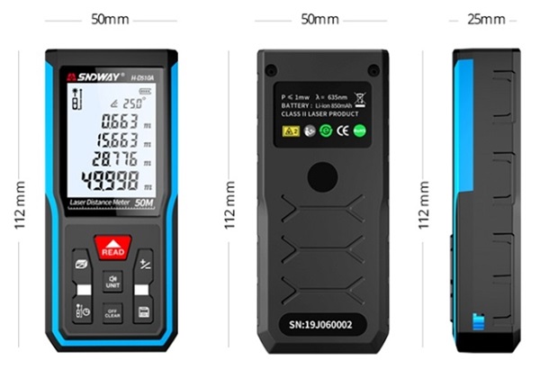 Máy đo khoảng cách laser SNDWAY H-D510A