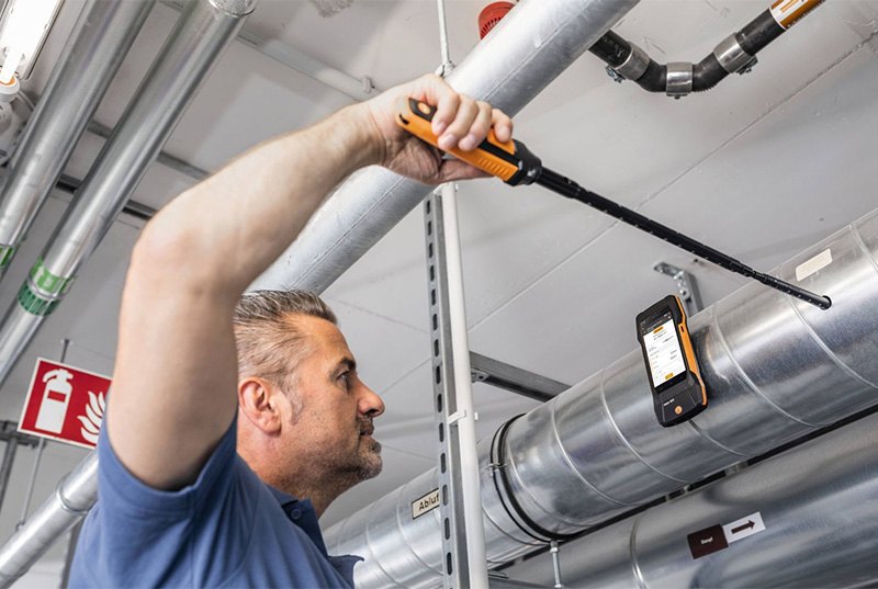 máy đo không khí Testo 400 máy đo không khí Testo 400