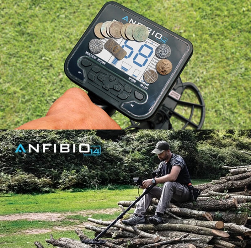 Máy dò kim loại chống nước Nokta Anfibio 14 Máy dò kim loại chống nước Nokta Anfibio 14