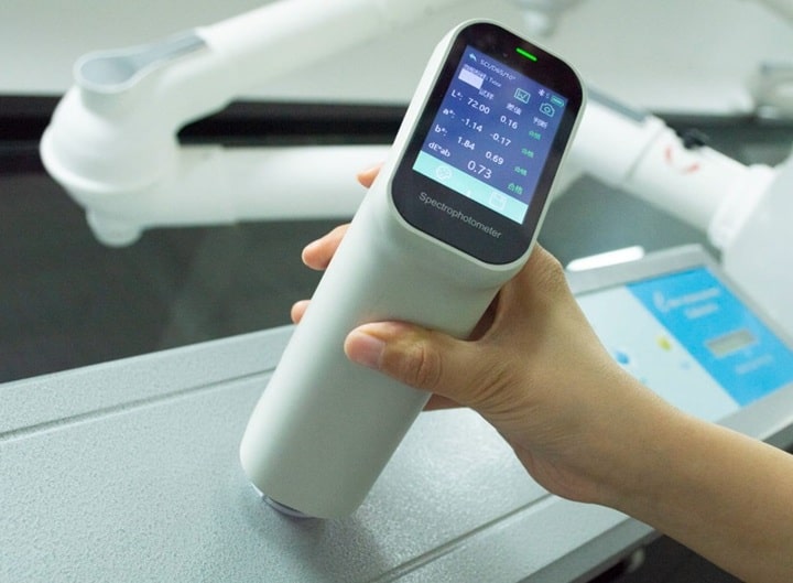 CHNSpec CS DS-200 đo màu chính xác với độ lặp lại ΔE*ab ≤ 0.03 CHNSpec CS DS-200 đo màu chính xác với độ lặp lại ΔE*ab ≤ 0.03