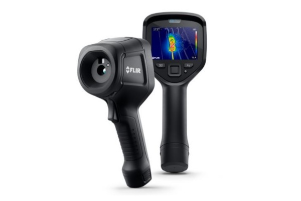 Flir E8 Pro được thiết kế kiểu dáng cầm tay nhỏ gọn 