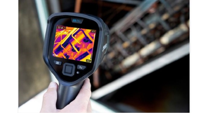 Camera chụp ảnh nhiệt FLIR E6 Pro xác định vấn đề nhanh chóng với FLIR MSX® (Hình ảnh động đa phổ)