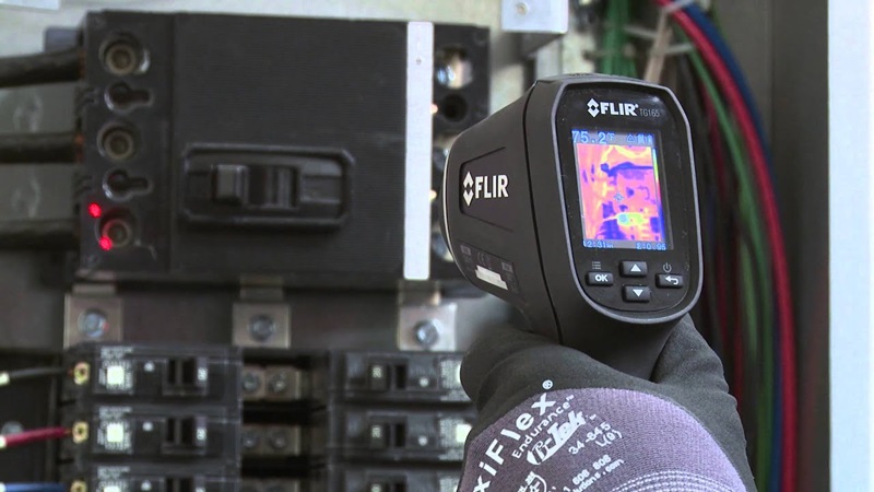 Camera nhiệt Flir được dùng trong giám sát hệ thống nhà máy