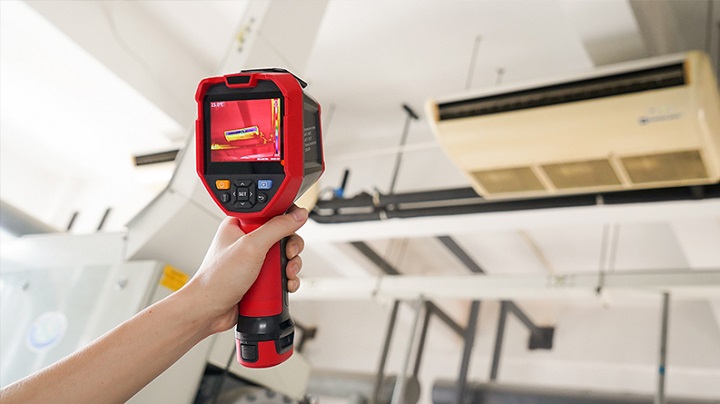 Camera nhiệt hồng ngoại UNI-T UTi730E thiết kế gọn nhẹ, chắc chắn, linh hoạt