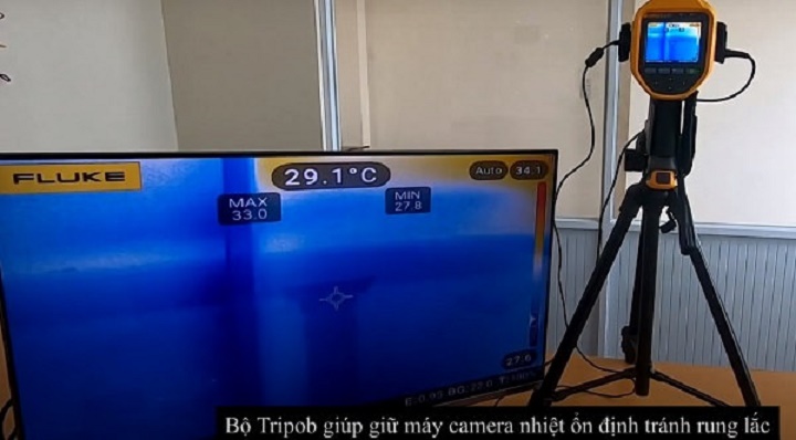 Chuẩn bị tripob và thiết bị truyền dữ liệu