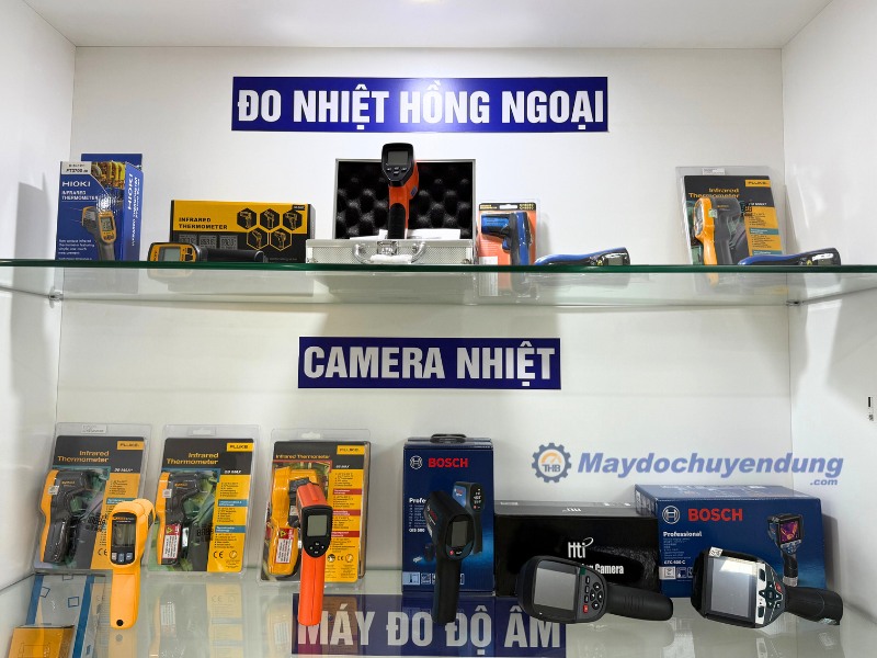 Máy đo nhiệt độ hồng ngoại với khả năng đo từ xa Máy đo nhiệt độ hồng ngoại nổi bật với khả năng đo từ xa không cần tiếp xúc