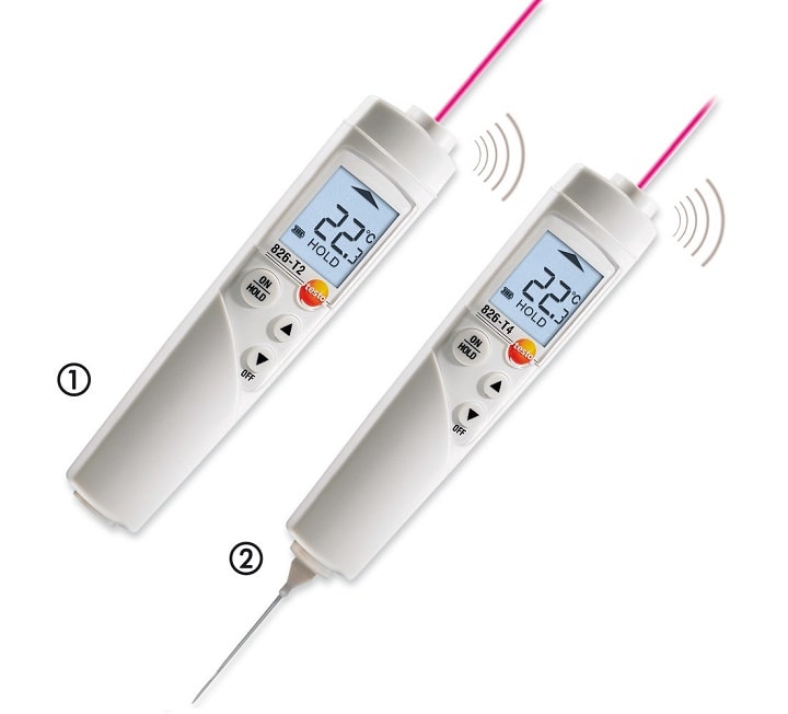 Testo 826-T4 đo nhiệt độ tiếp xúc và không tiếp xúc
