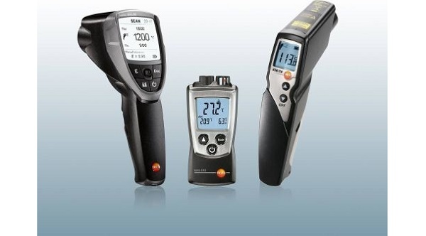 Các loại máy đo nhiệt độ Testo