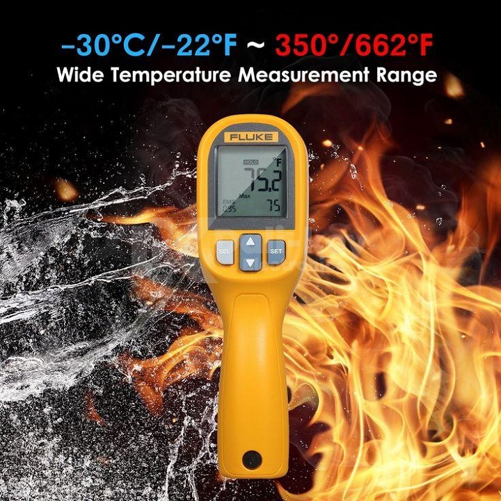 Máy đo nhiệt độ hồng ngoại Fluke 59 Max có độ chính xác cao