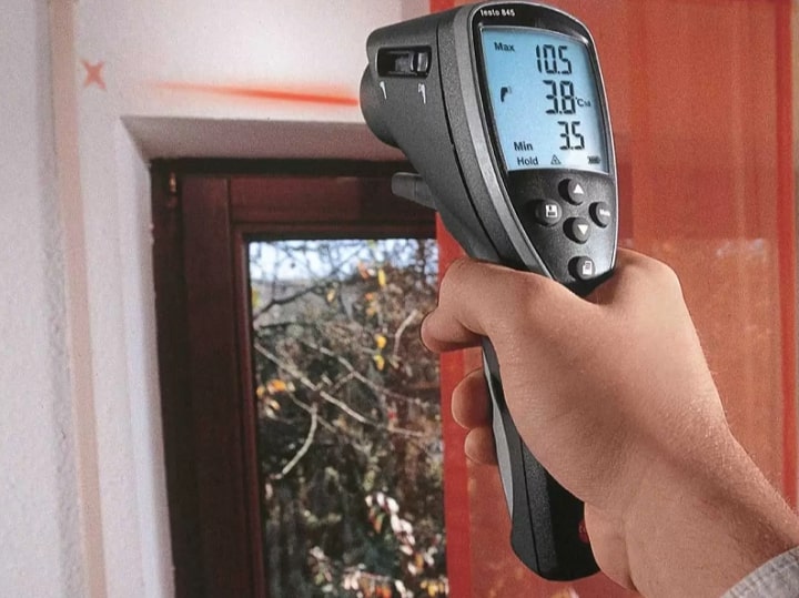 Súng đo nhiệt độ Testo 845 có dải đo nhiệt lớn