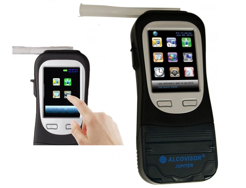 Alcovisor Jupiter đo nhanh, có màn hình cảm ứng Alcovisor Jupiter đo nhanh, có màn hình cảm ứng
