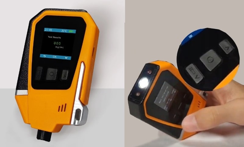 Máy đo nồng độ cồn Alcovisor Titan bền chắc, dễ sử dụng Máy đo nồng độ cồn Alcovisor Titan bền chắc, dễ sử dụng