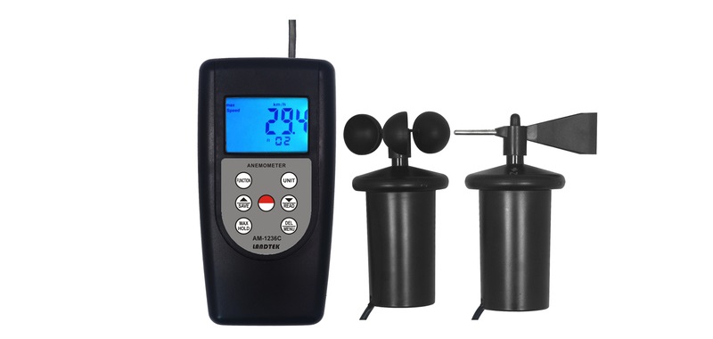 Các chức năng nổi bật của máy đo tốc độ và lưu lượng gió Total Meter AM-1236C