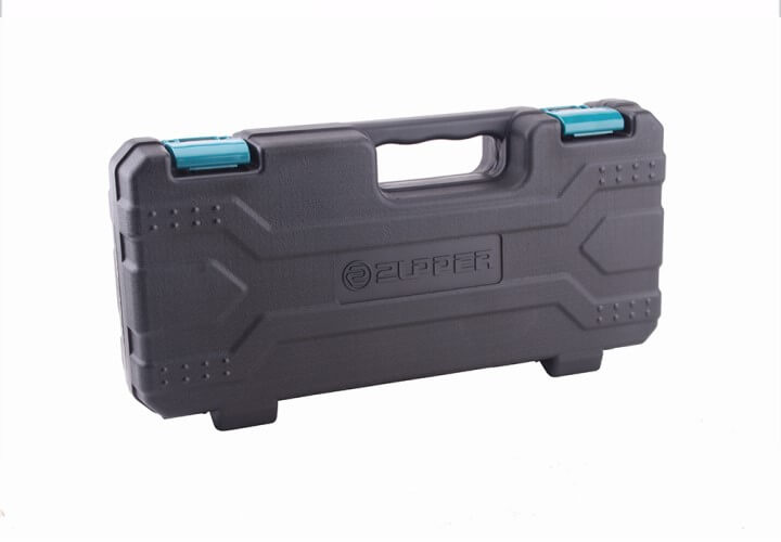 ZUPPER YYQ-120 được đựng trong hộp nhựa gọn gàng, tiện lợi