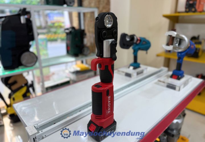 Máy ép cos và cắt cáp thủy lực dùng pin GES-300C-2 có thiết kế đơn giản