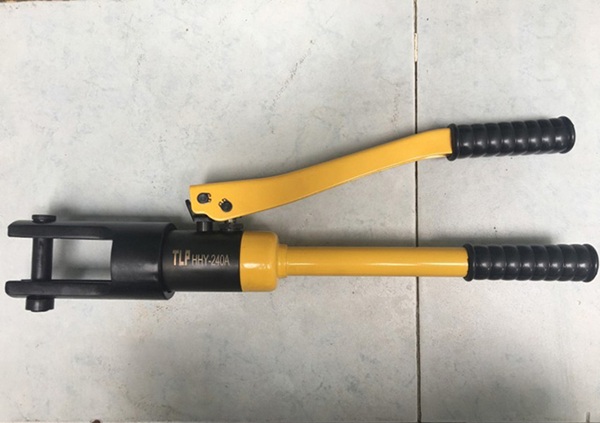 Kìm bấm cos thủy lực TLP HHY-240A có khả năng ép lên tới 240mm2