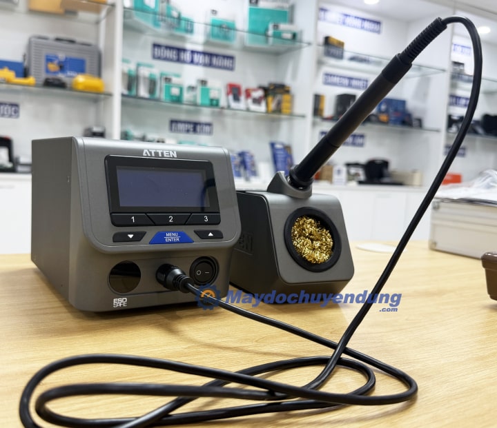 Máy hàn thiếc Atten ST-1503D+ bền chắc, nhiều chức năng