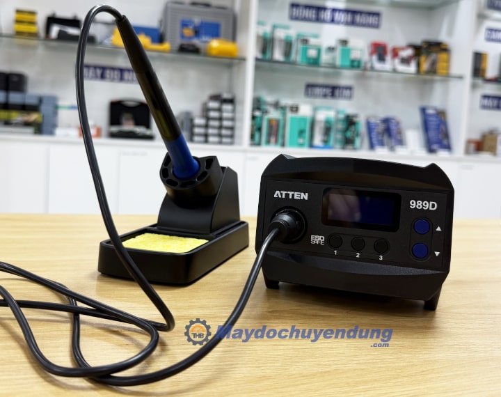 Máy hàn hòa Atten AT-989D hoạt động ổn định, đa năng