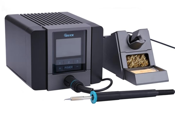 Máy hàn thiếc Quick TS1200 nhỏ gọn, đa tính năng Máy hàn thiếc Quick TS1200 nhỏ gọn, đa tính năng