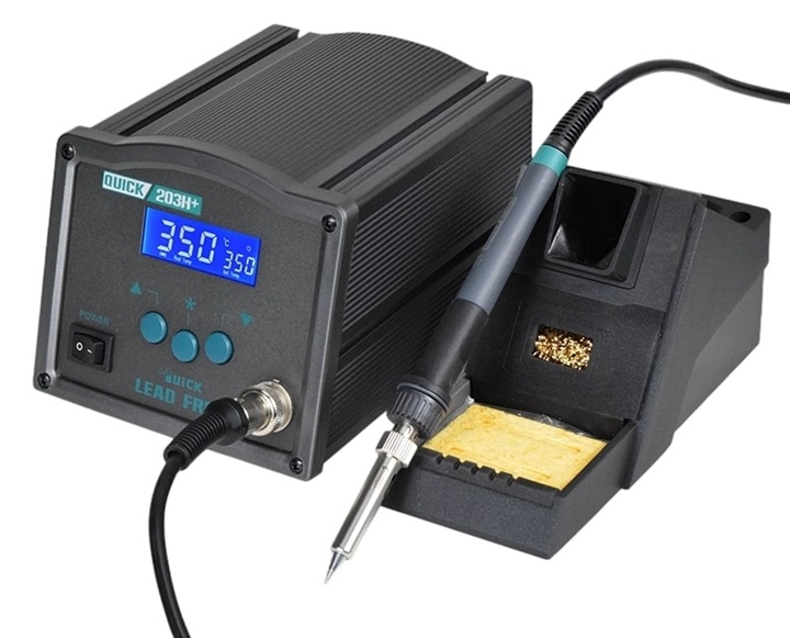 Máy hàn thiếc Quick 203H+ công suất 90W, hiệu suất cao Máy hàn thiếc Quick 203H+ công suất 90W, hiệu suất cao