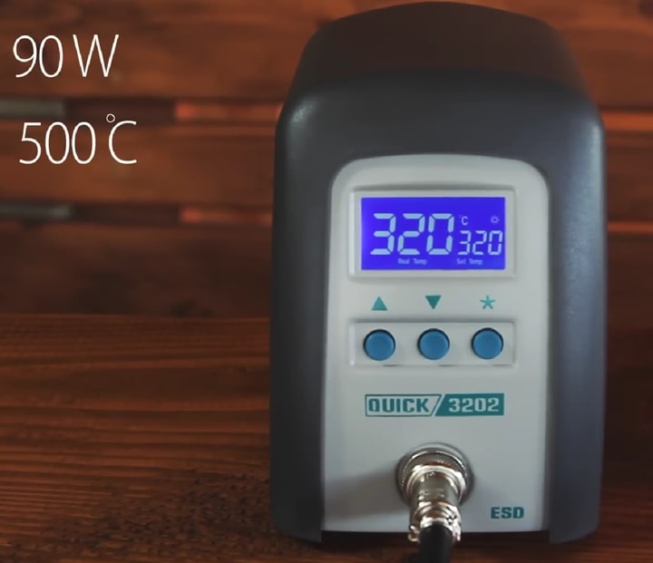 Máy hàn loa thông minh Quick 3202 nhỏ nhẹ, dễ chuyển chuyển Máy hàn loa thông minh Quick 3202 nhỏ nhẹ, dễ chuyển chuyển