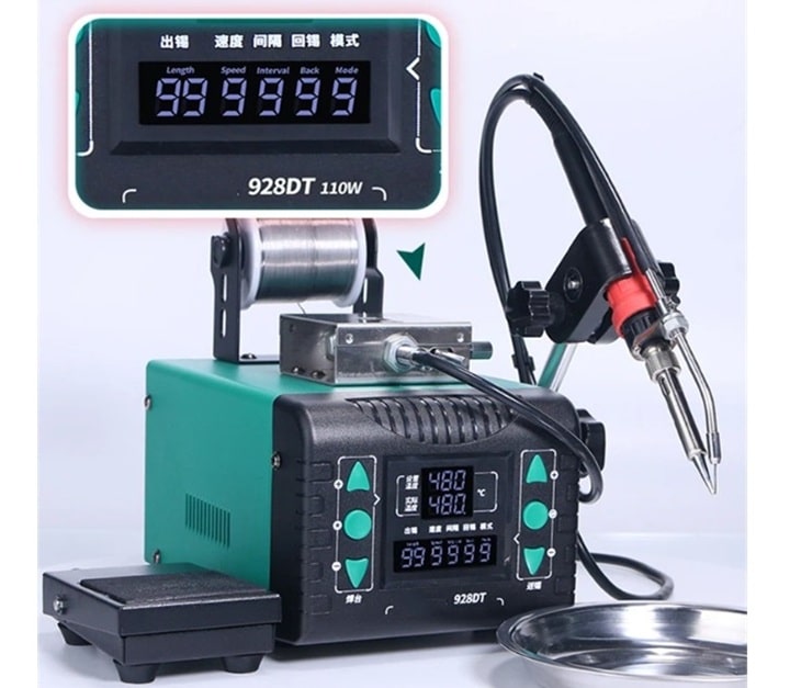 Thiết kế máy đơn giản, dễ sử dụng cấp chì bằng bàn đạp Thiết kế máy đơn giản, dễ sử dụng cấp chì bằng bàn đạp