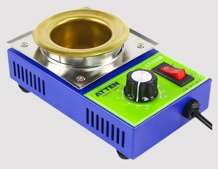 Nồi nấu thiếc độ bền cao, dễ sử dụng