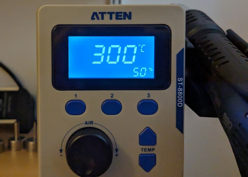 Atten ST-8800D khò nhiệt nhanh, hiệu suất cao