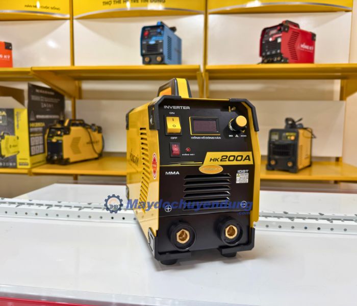 Hồng Ký HK 200A có thể hàn que 4.0mm liên tục