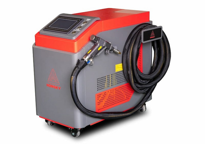 Máy hàn laser HK-LW1500 thích hợp cho các xưởng cơ khí, nhà máy chế tạo thiết bị điện tử