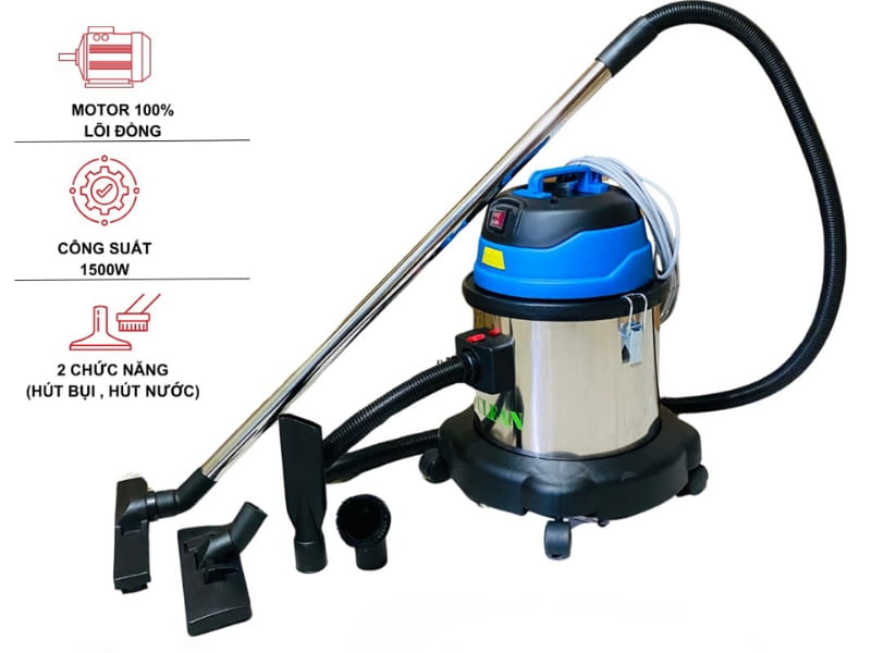 HiClean HC20/US sở hữu motor 100% lõi đồng, vận hành bền bỉ