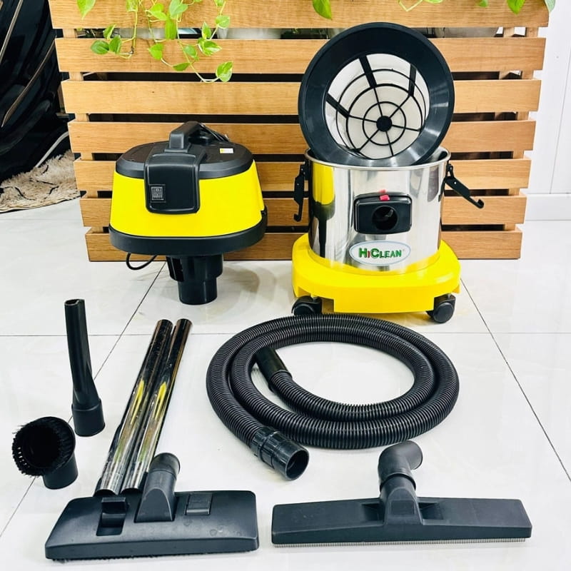 HiClean HC15A trang bị đầy đủ phụ kiện, làm sạch toàn diện ở mọi ngóc ngách