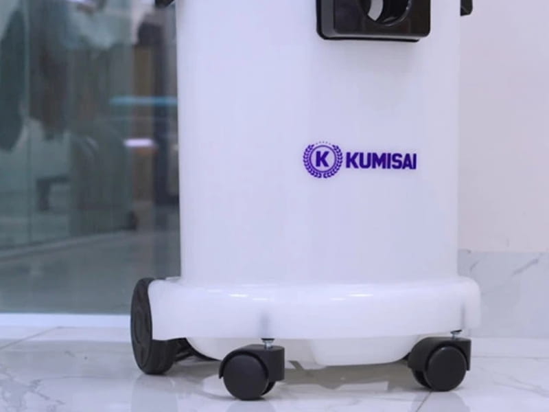 Kumisai KMS30S tích hợp bánh xe, di chuyển một cách dễ dàng 