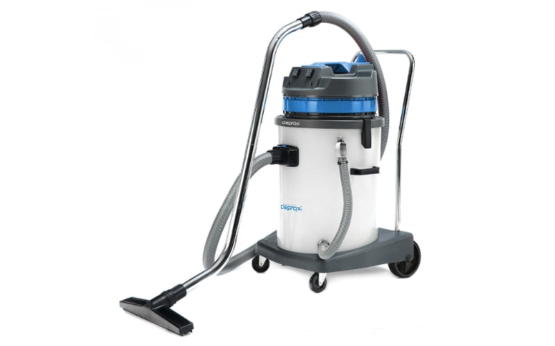 Máy hút bụi công nghiệp CleproX X-2/75 phiên bản thùng nhựa