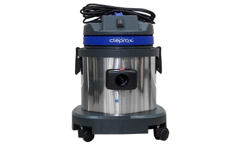 Máy hút bụi CleproX X-1/25 trang bị thùng chứa inox chắc chắn, độ bền cao 