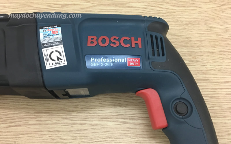 Bosch GBH 2 - 26 E thuộc dòng Heavy Duty bảo hành 12 tháng