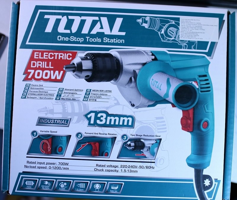 Máy khoan điện Total TD207131E Máy khoan điện Total TD207131E